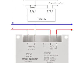ZÁRUKA,NOVÉNeoteck digitální LCD programovatelný relé spínač - 5
