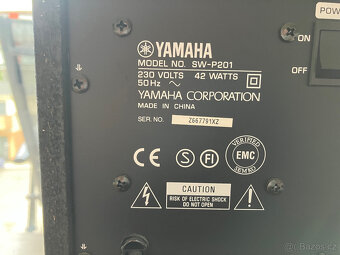 receiver Yamaha RX-V420RDS + yamaha 5repro včetně subwoofer - 5