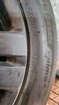 Hankook Ventus  205/55 R16 91V letní VW Passat s ALU disky - 5