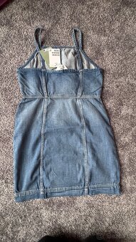 H&M džiínové šaty 146 nové - 5