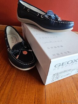 NOVÉ kožené mokasíny GEOX vel. 36,5 - 5
