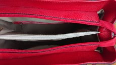 Kožená červená kabelka Patrizia Piu-nová. - 5