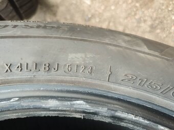 17"zánovní sada letních pneu Nexen 215/60/17 3600Kč/4ks - 5