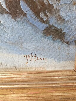 OBRAZ ZIMA - VÁCLAV STEIN - 5