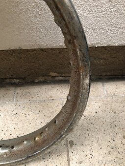 Ráfky 16 pálců jawa - 5