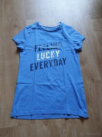 Set tří dívčích triček, krátký rukáv vel.146/152 - 5