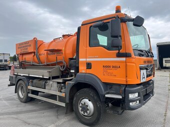 Man TGM 12.250 4x4 fekál 6 m³ - 5