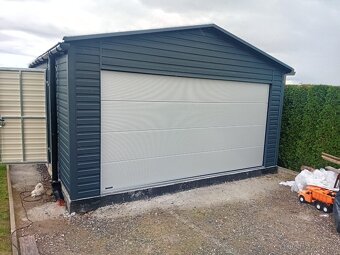 Plechová garáž 5x6m - 5