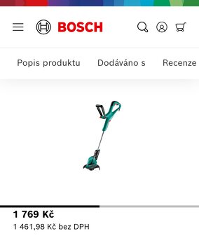 Strunová sekačka elektrická ART 24 Bosch - 5