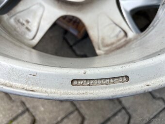 4x litá kola 4x108 R16, Peugeot / Citroen,+ šrouby - 5