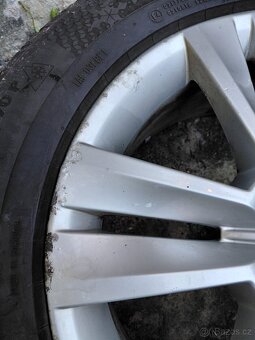 Prodám zimní pneu a originální ALU Škoda Kodiaq R17 - 5