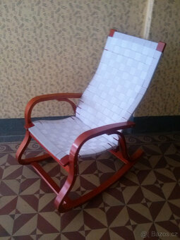 HOUPACI KŘESLO S POTAHEM - 5