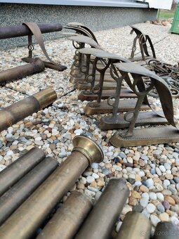 Stare mosazne konzole na zaclony - 5