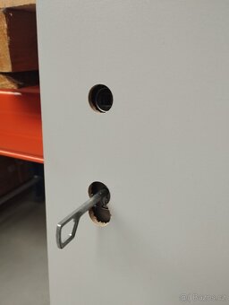 Interiérové dveře 90L a 80P, šedé, kvalitní HTL, nepoužité - 5