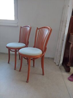 4ks židle TON ve skvělém stavu - 5