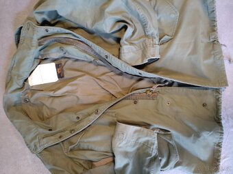 BUNDA PARKA M65 ALPHA INDUSTRIES OLIVE L/R V.Č. VLOŽKY - 5