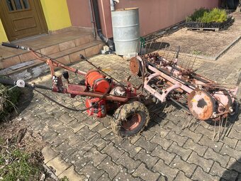 MF70, sekačka+obraceč - 5