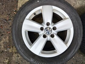 16"celoroční alu sada Siracusa 5x112 origo VW Caddy Golf 5 6 - 5