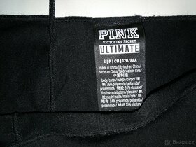 Černo-bílo-šedé legíny Victoria Secret -PINK-vel.S - 5