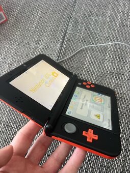 New Nintendo 3ds XL Orange + black IPS - 5
