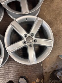 Sada alu kol Audi 7x17 et42 po RENOVACI - 5