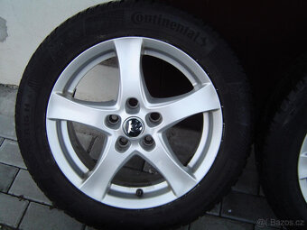 4X ZIMNÍ HLINÍKOVÁ KOLA ŠKODA OCTAVIA III,II 205/55 R16.... - 5