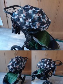 Stříška Baby Jogger summit x3, ceny OD, šití na zakázku - 5