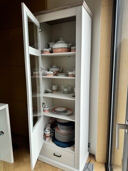 Komoda / Příborník + Vitrína - 5