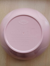 Růžová plastová mísa ze zdravotně nezávadného plastu - 5