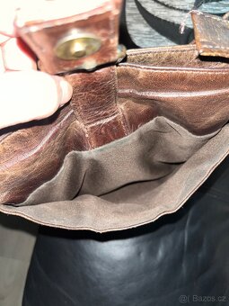 Kožená vintage taška Loubs - 5