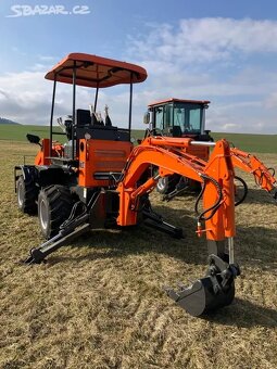TRAKTORBAGR JM08 NAKLADAČ+MINIBAGR 4x4 - 5