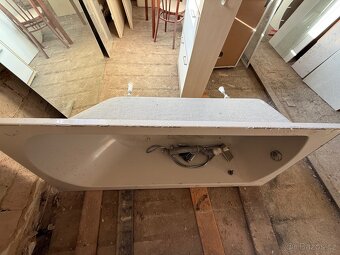 Vana smaltovaná 170x75 cm + sifon, nožičky, Brno-Chrlice - 5