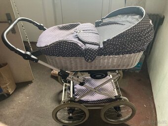Retro kočárek lonex - 5