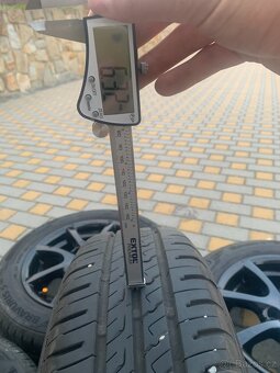 ALU kola BORBET s letními pneumatikami 175/65 R 14 T - 5