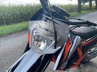 Pitbike 250cc 4t 21/18 barva - oranžová - 5