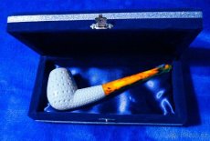 Dýmka pěnovka "Meerschaumka"-nová, nepoužitá - 5