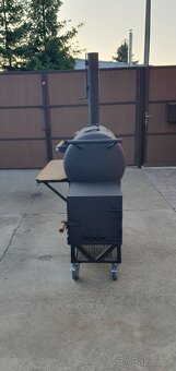 Velký Barbecue zahradní Gril (Americký styl) SMOKER - 5