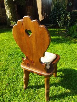 SELSKÝ STŮL, LAVICE A ŽIDLE - 5