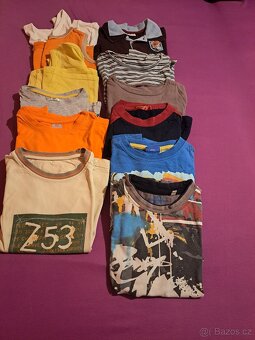 Balík dětského oblečení pro kluka, vel. 116-128,  33 ks - 5