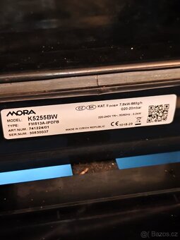 Kombinovaný sporák na zemní plyn a el. trouba - 5