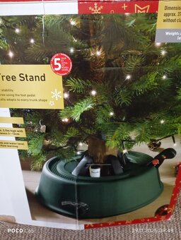 Vánoční stojan stahovací  nádržka na vodu - 5