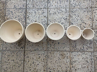 Keramické květináče, nepoužité - 5