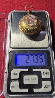 Zlaté kapesní hodinky špindlovky - 5