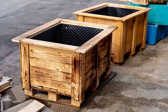 Vyvýšené záhony z masivu - 5