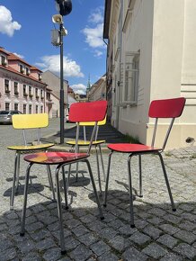 Retro jídelní židle umakart 60.léta - 5