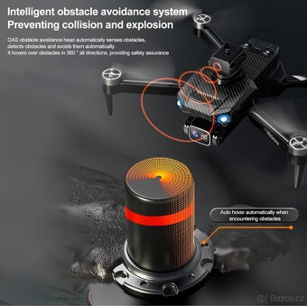 Dron P8 Pro 8K, záznam videa 4K, navigace GPS - 5