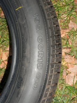 1xLetní pneu DUNLOP SP SPORT 2020E 195/60 R15 1x 7,3MM - 5