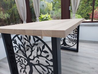 DUBOVY JIDELNI STUL - 5