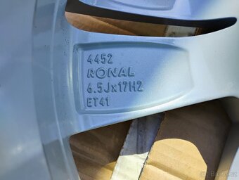 Alu kola RONAL 5x112, 6,5Jx17, ET41, perfektní stav. - 5