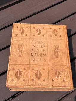 Starožitná historická kniha Zikmund Winter Mistr Kampanus - 5